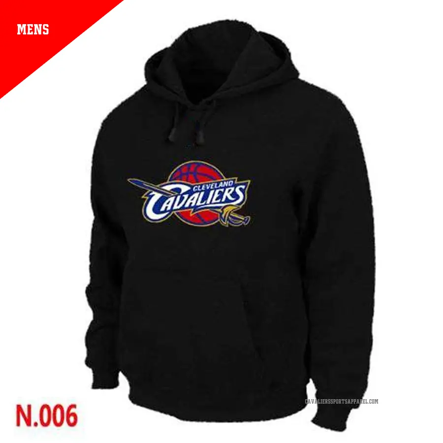 Men's Cleveland Cavaliers Black Pullover Hoodie